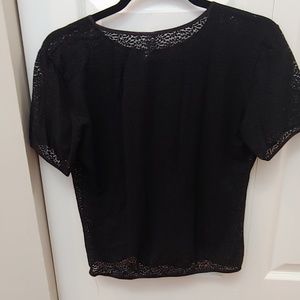 Natori see through t-shirt size women's medium